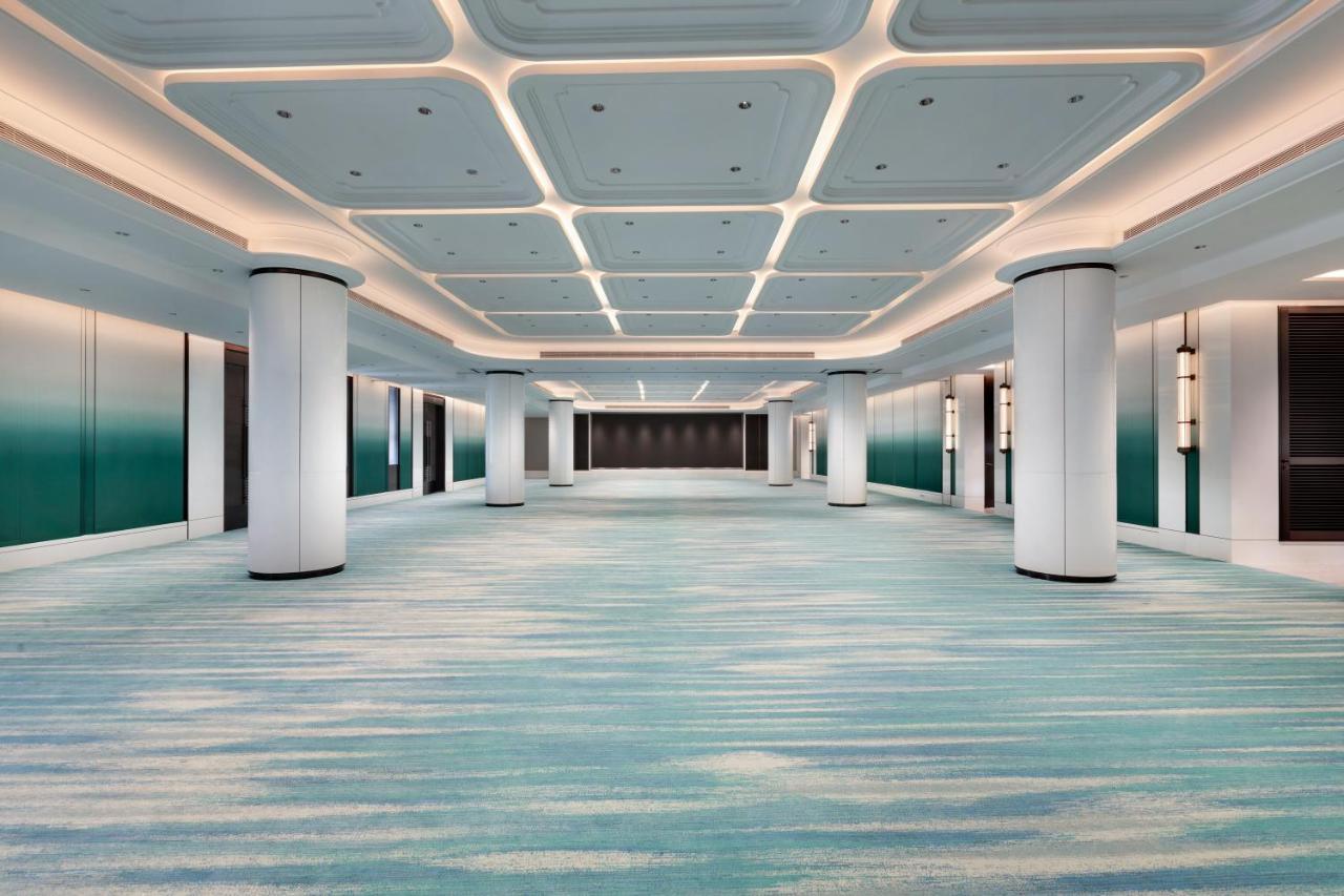 Xiamen International Seaside Hotel -Hotel Corridor Leads To The Stone Exhibition Hall Kültér fotó
